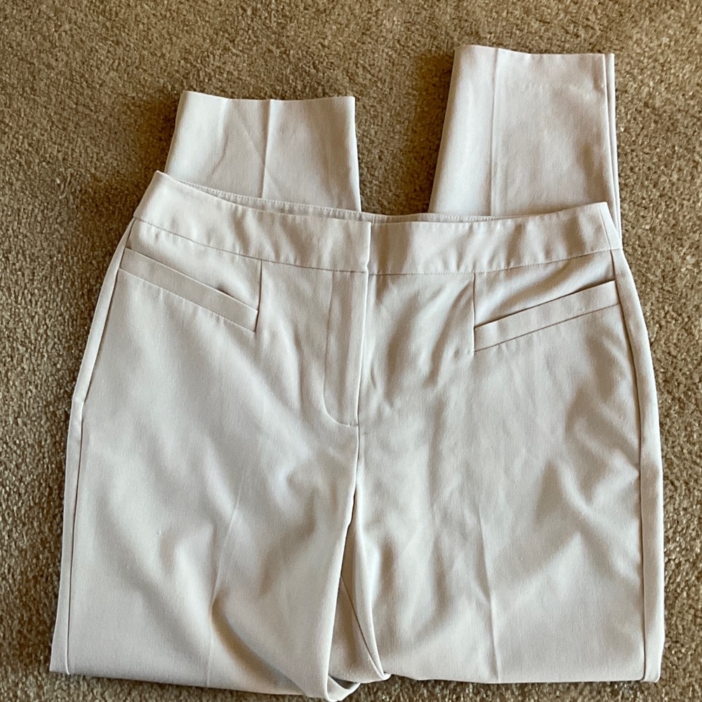 Chico's Cream Women's Trousers
